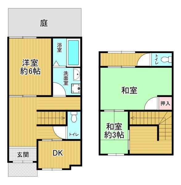 大阪市西成区天下茶屋１丁目の中古一戸建て