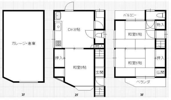 大阪市住之江区東加賀屋1丁目　中古戸建