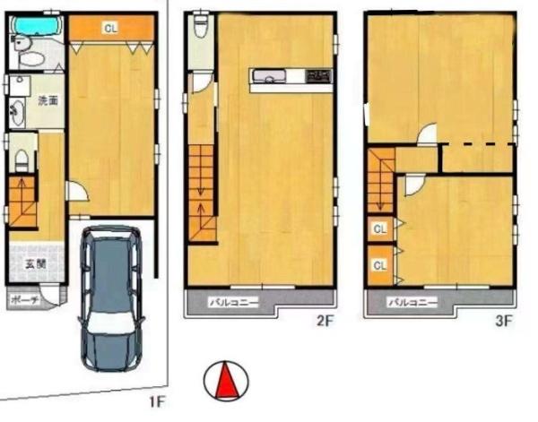 大阪市住之江区浜口西1丁目　中古戸建