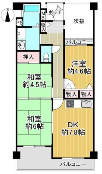ユニハイム北田辺アクロス