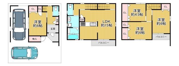 大阪市西成区松２丁目の中古一戸建て