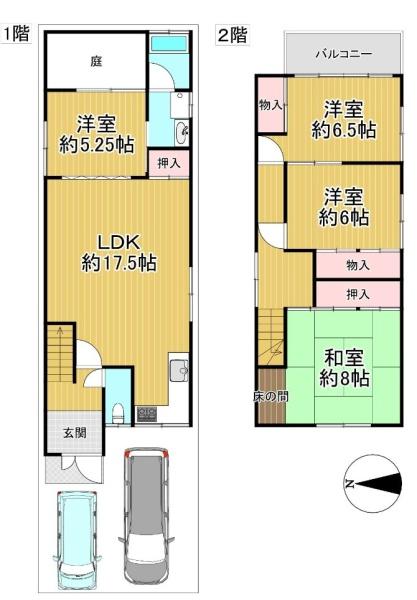 大阪市東住吉区桑津3丁目　中古戸建