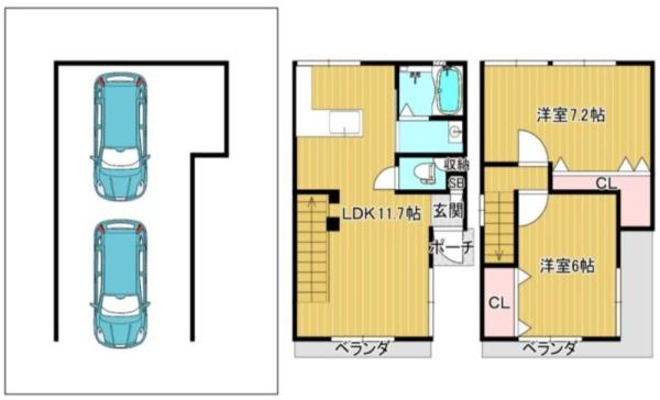 大阪市西成区松3丁目 中古戸建