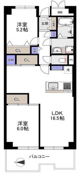 近鉄南港ガーデンハイツ23号棟