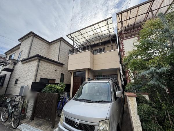 大阪市住吉区清水丘3丁目　古家付き売土地