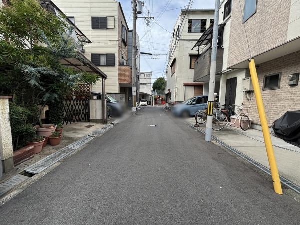 大阪市住吉区清水丘3丁目　古家付き売土地