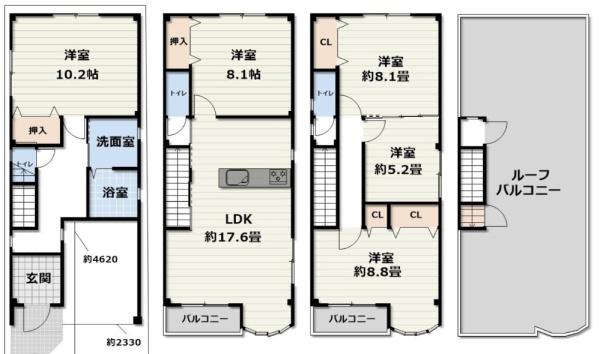 大阪市生野区小路東4丁目　中古戸建