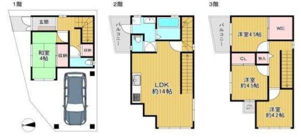 大阪市住之江区安立３丁目の中古一戸建て