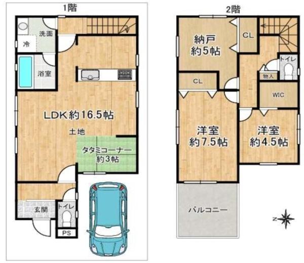 大阪市生野区中川5丁目　中古戸建