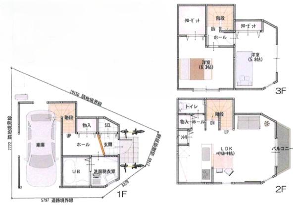 大阪市住之江区安立4丁目 新築戸建