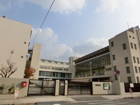 大阪市平野区平野東１丁目の土地(大阪市立平野北中学校)