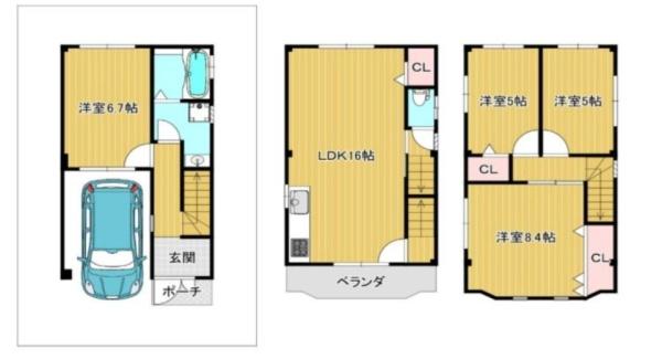 大阪市生野区林寺４丁目の中古一戸建て