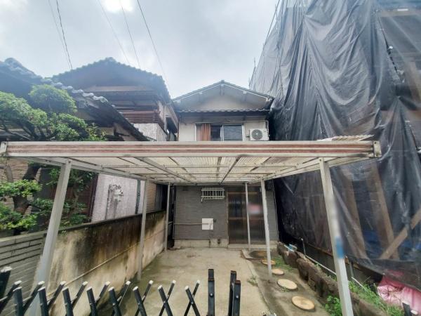 大阪市住吉区住道矢田4丁目　古家付き売土地