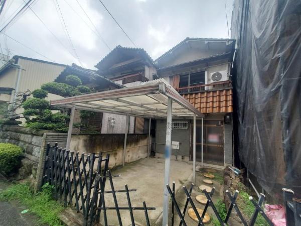 大阪市住吉区住道矢田4丁目　古家付き売土地