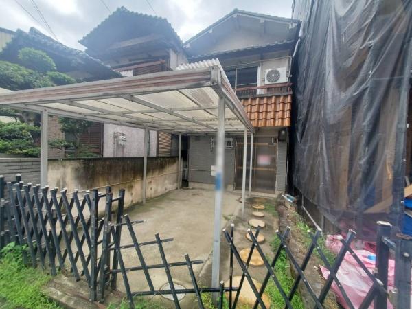 大阪市住吉区住道矢田4丁目　古家付き売土地