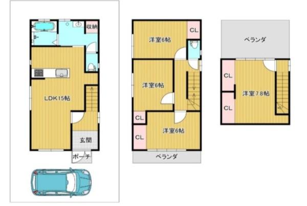 大阪市西成区南津守4丁目 中古戸建