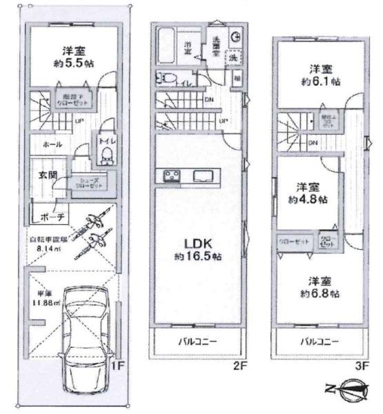 大阪市東住吉区田辺4丁目　A号地　売土地