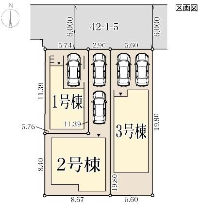大阪市東住吉区公園南矢田2丁目　1号棟　新築戸建