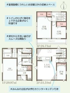 大阪市西成区玉出東1丁目　2号棟　新築戸建