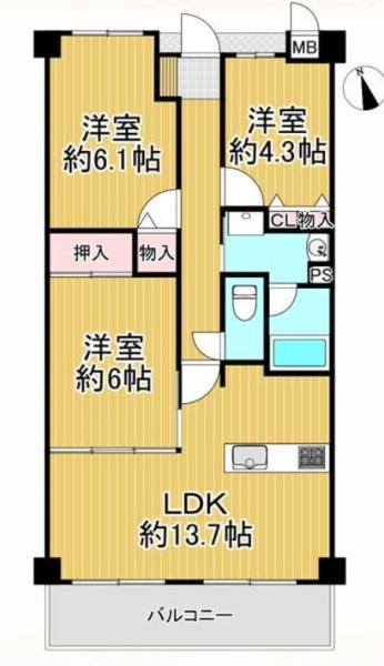 モンテベルデ北田辺