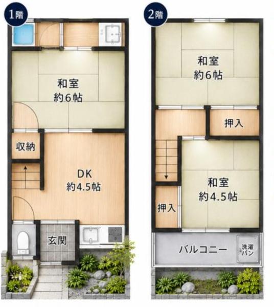 大阪市住之江区西住之江4丁目　中古戸建