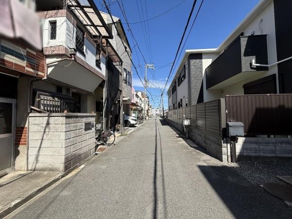 大阪市平野区喜連2丁目　古家付き売土地