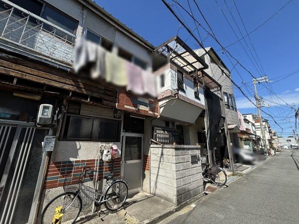 大阪市平野区喜連2丁目　古家付き売土地