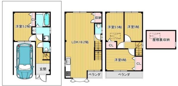大阪市東成区東今里3丁目　中古戸建