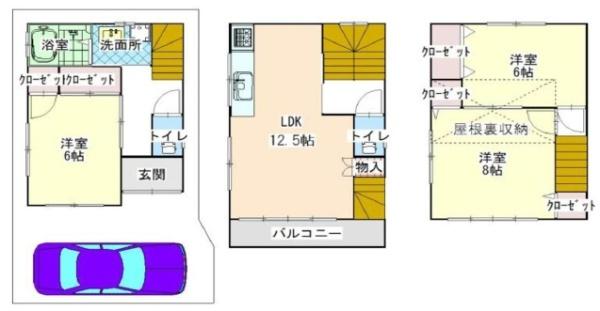 大阪市住之江区浜口西3丁目　中古戸建