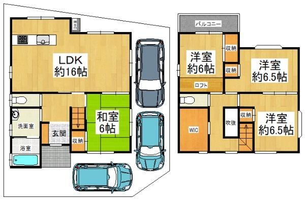 堺市美原区平尾の中古一戸建て