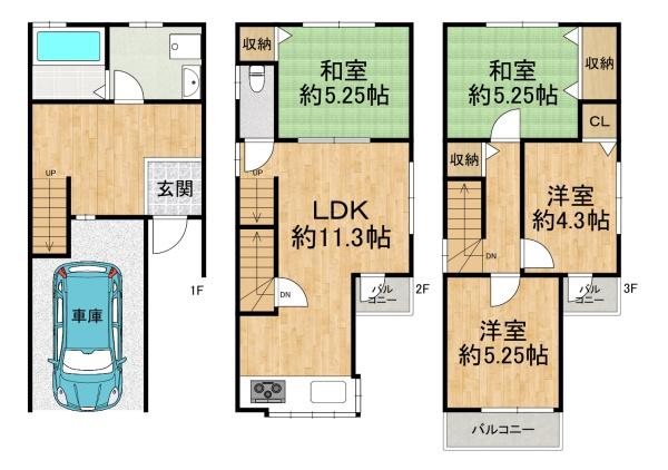 寝屋川市楠根南町　中古戸建