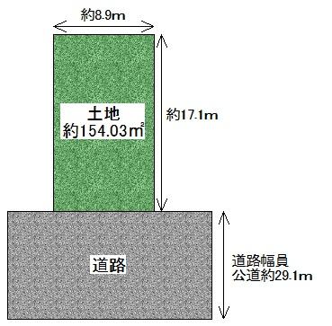 大阪市東住吉区桑津1丁目　売土地