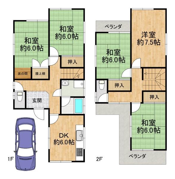 八尾市青山町2丁目　中古戸建
