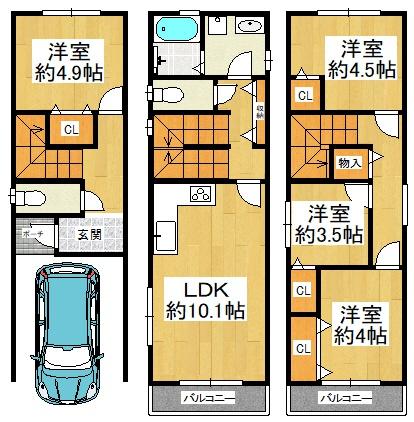 大阪市住之江区御崎1丁目　中古戸建