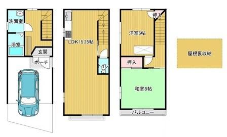 大阪市東住吉区駒川３丁目　中古戸建