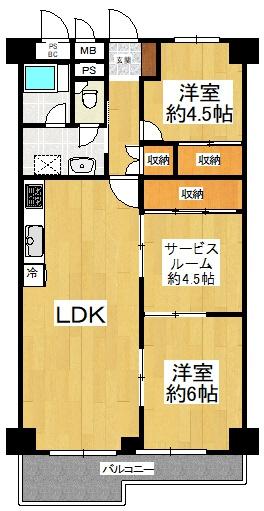 新北島コーポ4号棟
