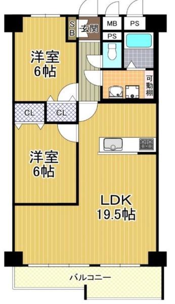 新北島コーポ2号棟