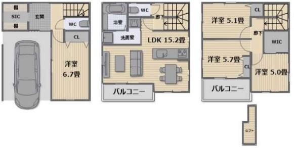 大阪市生野区巽西2丁目　中古戸建