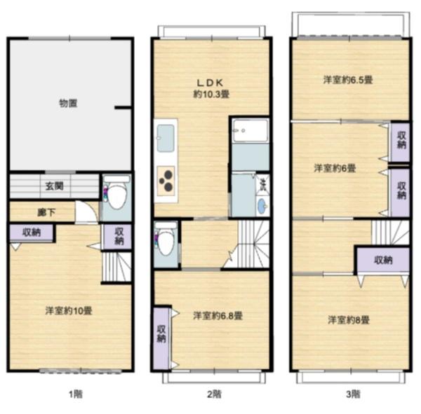 大阪市生野区田島１丁目の中古一戸建て