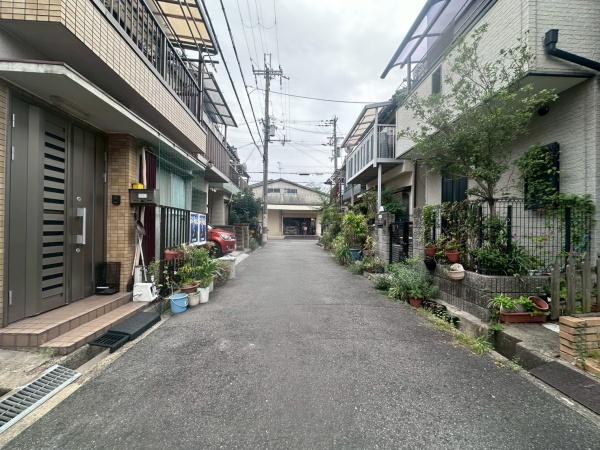 大阪市平野区長吉六反3丁目の土地(現地土地写真)