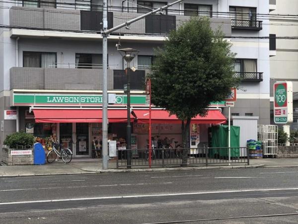 ベルデフラッツあべの丸山通(ローソンストア100阿倍野丸山通店)