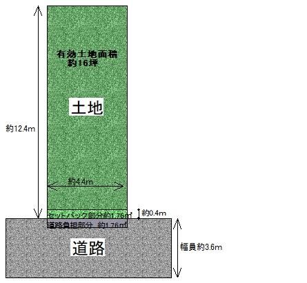 大阪市生野区桃谷４丁目の土地
