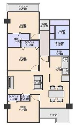 近鉄南港ガーデンハイツ21号棟