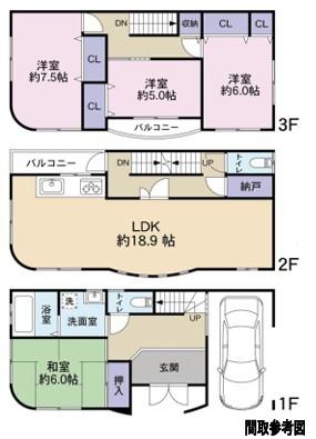 大阪市平野区瓜破東5丁目　中古戸建