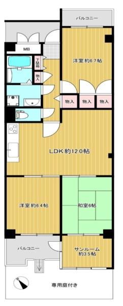 近鉄南港バーデンハイツ22号棟