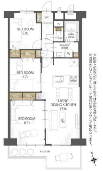新北島コーポ3号棟