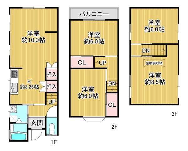 八尾市八尾木6丁目　中古戸建