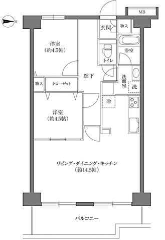 エクセラート平野A棟