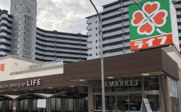 大阪市港区三先2丁目の土地(ライフ朝潮橋駅前店)