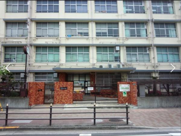 大阪市港区三先2丁目の土地(大阪市立港南中学校)